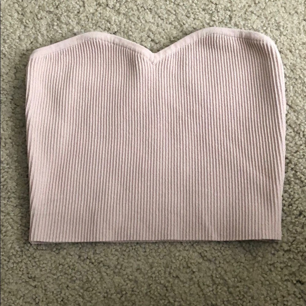 ribbed tube top